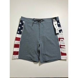 Mens 31 Hurley Phantom Americana 18’ 4 Way Stretch Board Shorts